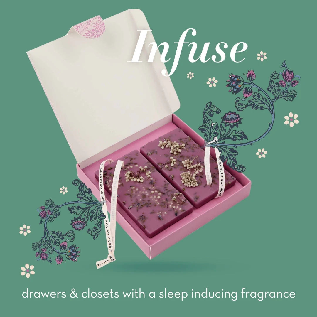 William Morris Beautiful Sleep Scented Wax Tablets (Set of 2)