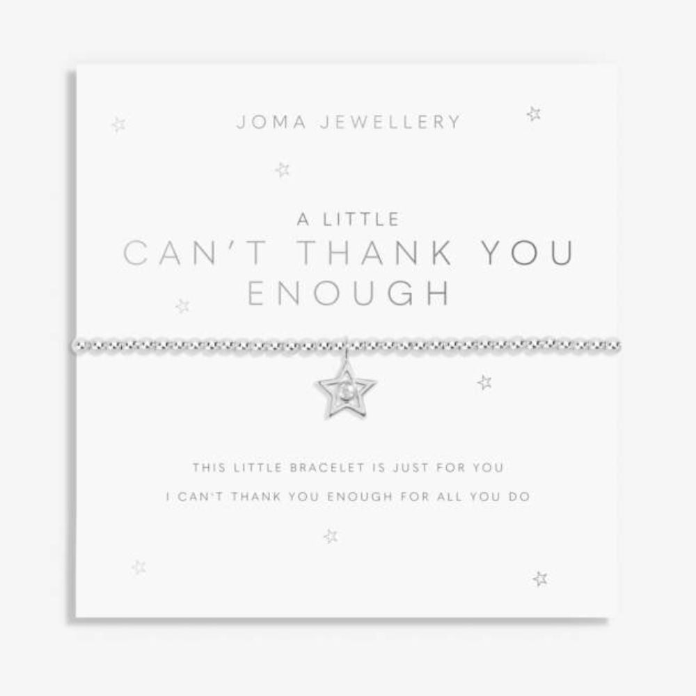 Joma Jewellery A Little 'Can't Thank You Enough' Bracelet
