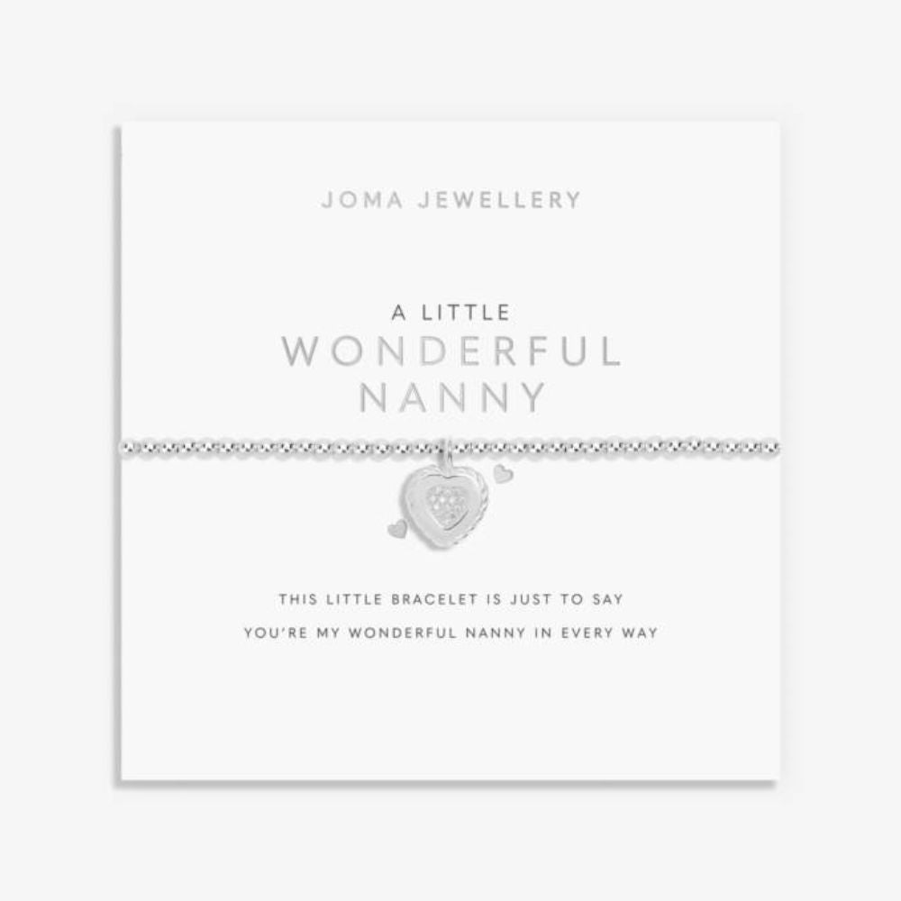 Joma Jewellery A Little 'Wonderful Nanny' Bracelet