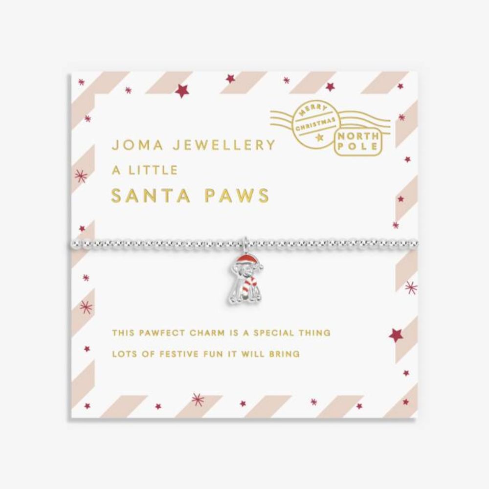 Joma Jewellery Love From Santa 'Santa Paws' Bracelet