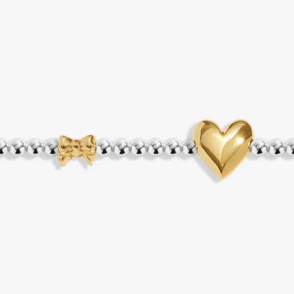 Joma Jewllery Birth Month A Little 'January' Bracelet in Silver and Gold Plating