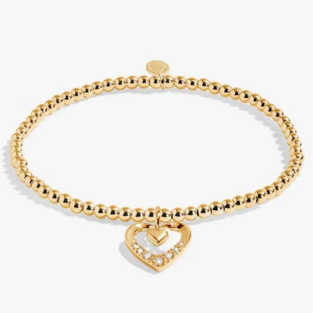Joma Jewllery Mother's Day A Little 'Happy Mother's Day' Bracelet - Gold Plated