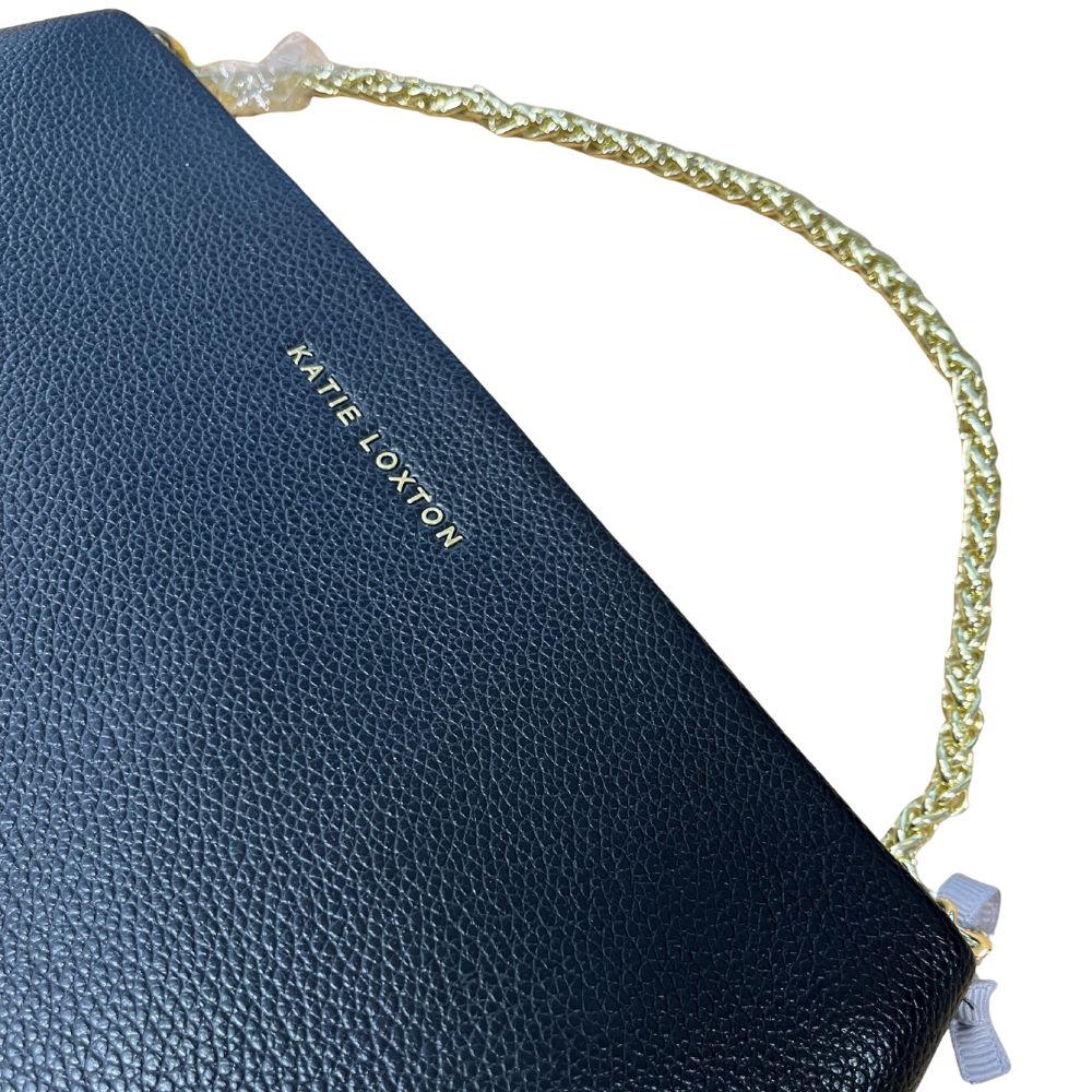 Katie Loxton 29cm Black Asha Wristlet