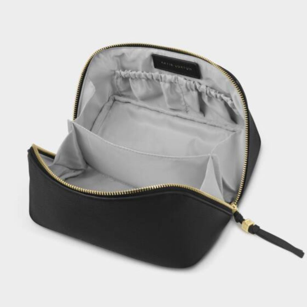 Katie Loxton Black Soho Medium Makeup & Wash Bag
