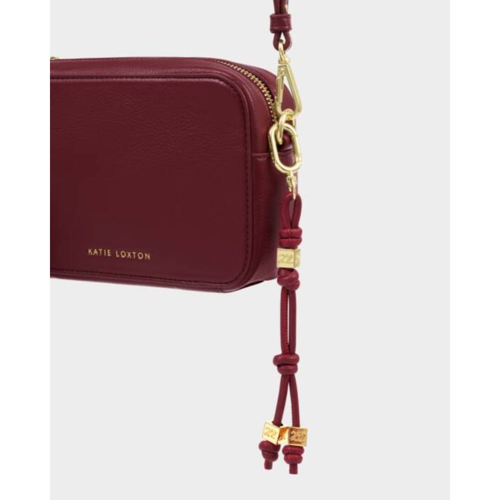 Katie Loxton Cherry Gia Bag Charm Keyring