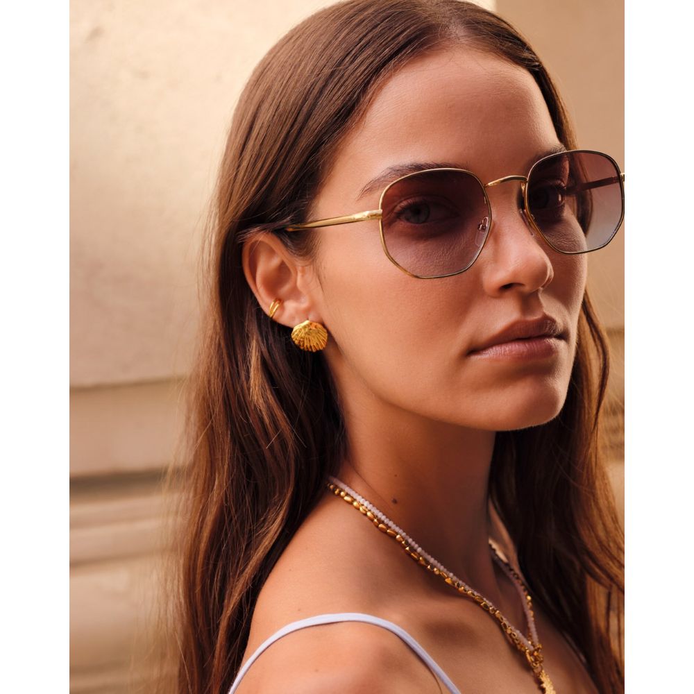 Katie Loxton Cochellia Waterproof Earrings - Gold