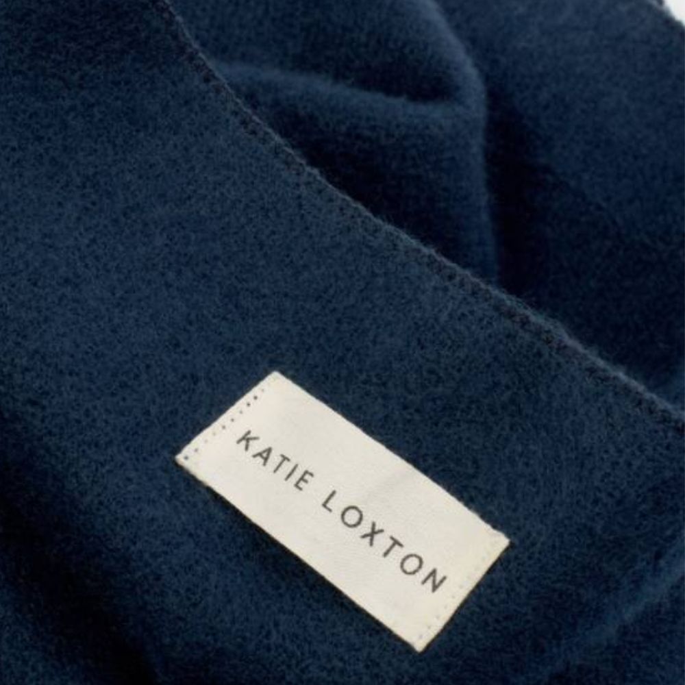 Katie Loxton Dark Navy Triangle Blanket Scarf