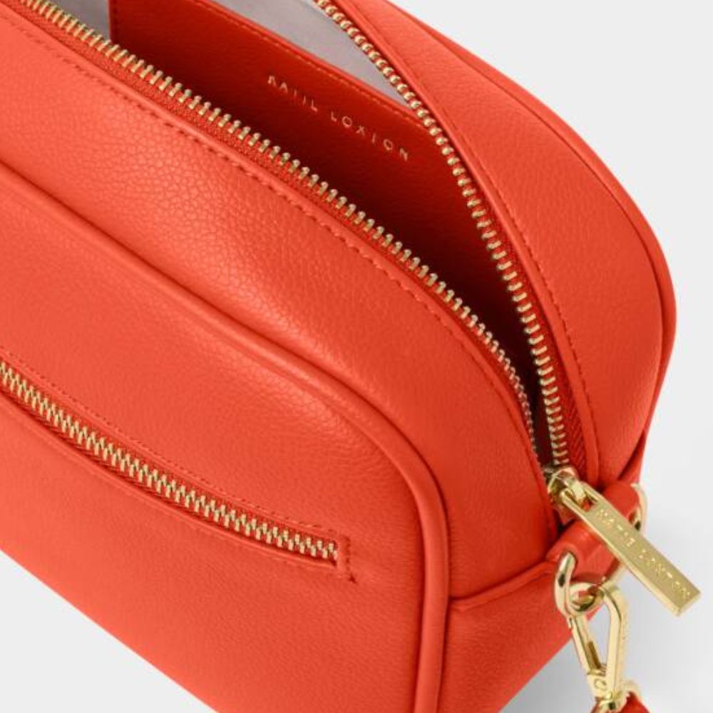 Katie Loxton Deep Orange Hallie Crossbody Bag
