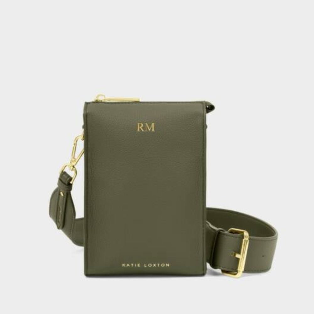 Katie Loxton Khaki Avery Slim Crossbody Bag