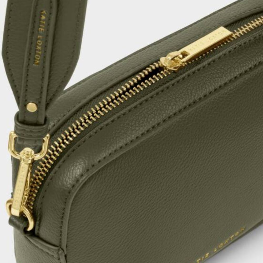 Katie Loxton Khaki Avery Small Crossbody Bag