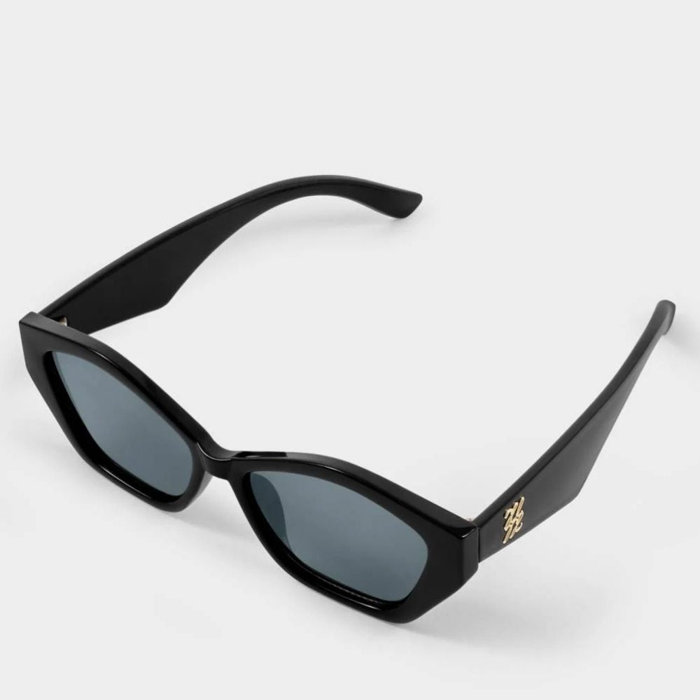 Katie Loxton Lindos Hexagon Sunglasses - Black