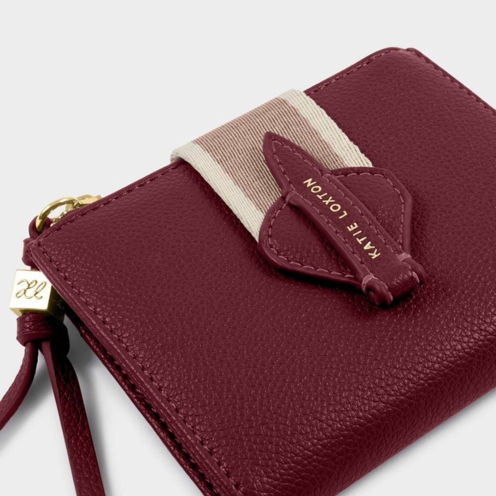 Katie Loxton Lottie Fold-Out Purse - Cherry