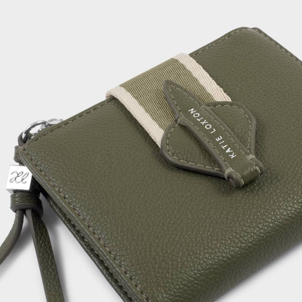 Katie Loxton Lottie Fold-Out Purse - Khaki