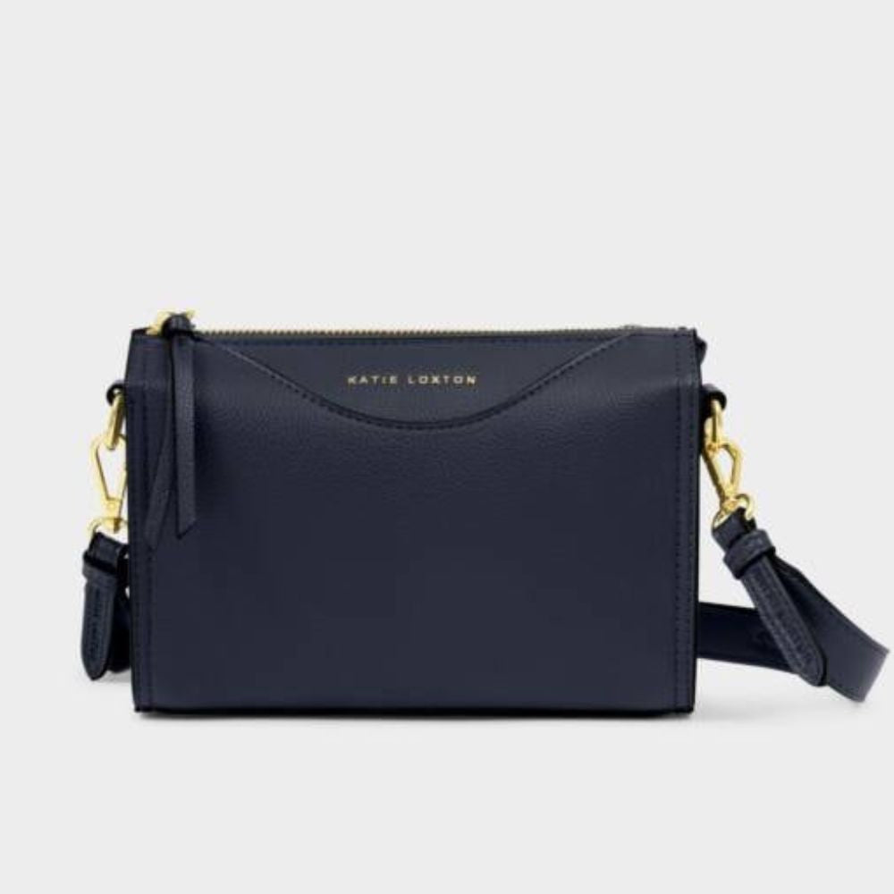 Katie Loxton Navy Alba Crossbody Bag