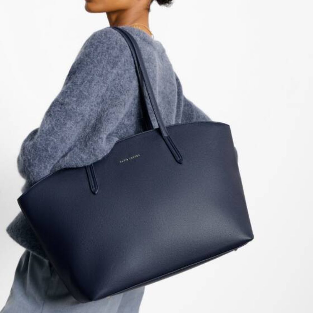 Katie Loxton Navy Harlyn Work Tote Bag