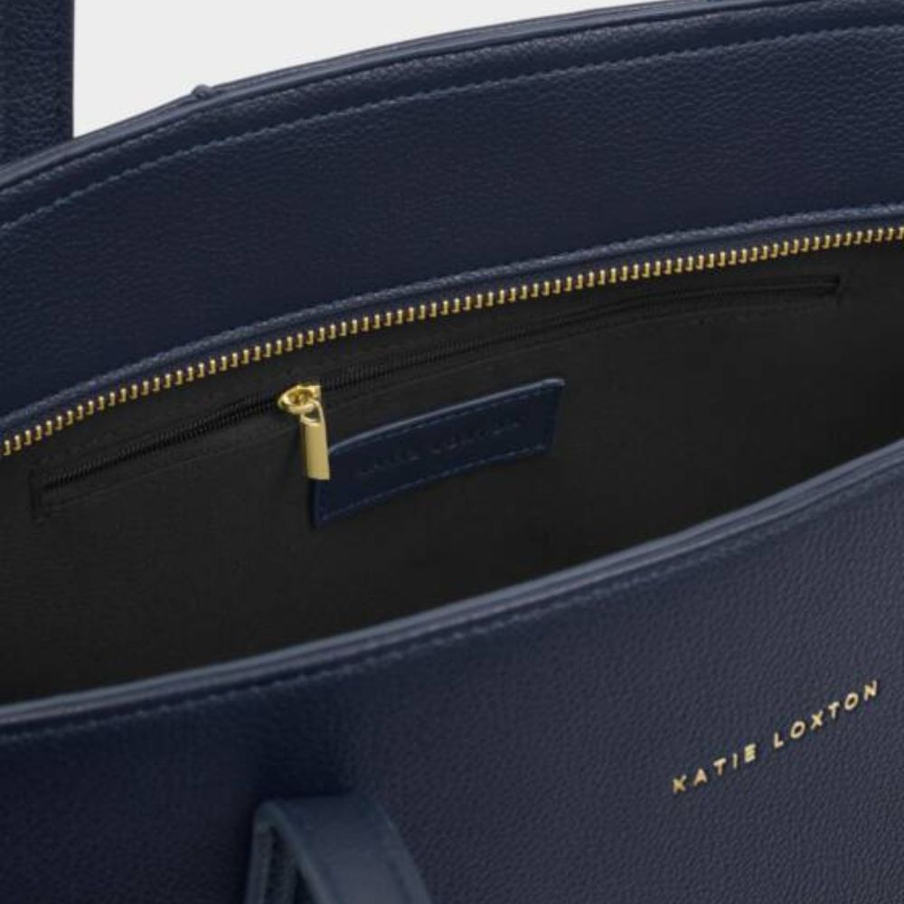Katie Loxton Navy Harlyn Work Tote Bag