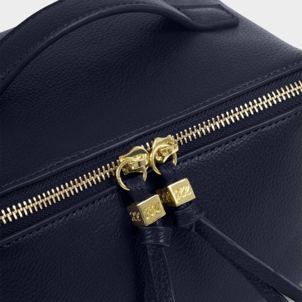Katie Loxton Soho Medium Makeup & Wash Bag - Navy