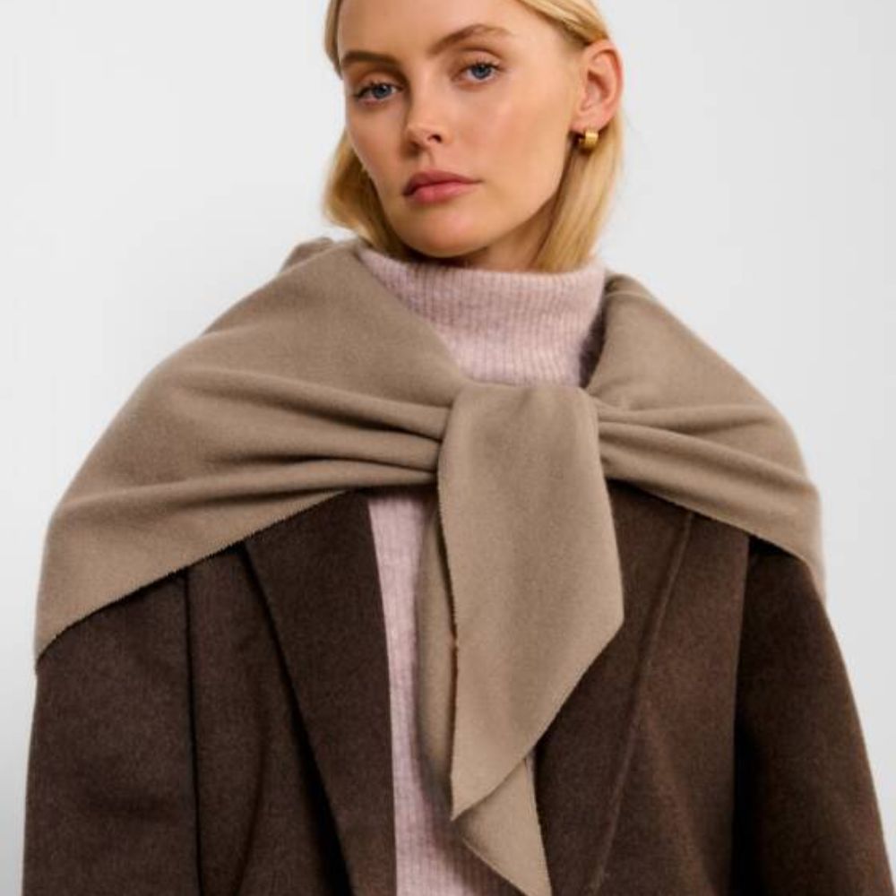 Katie Loxton Warm Mink Triangle Blanket Scarf