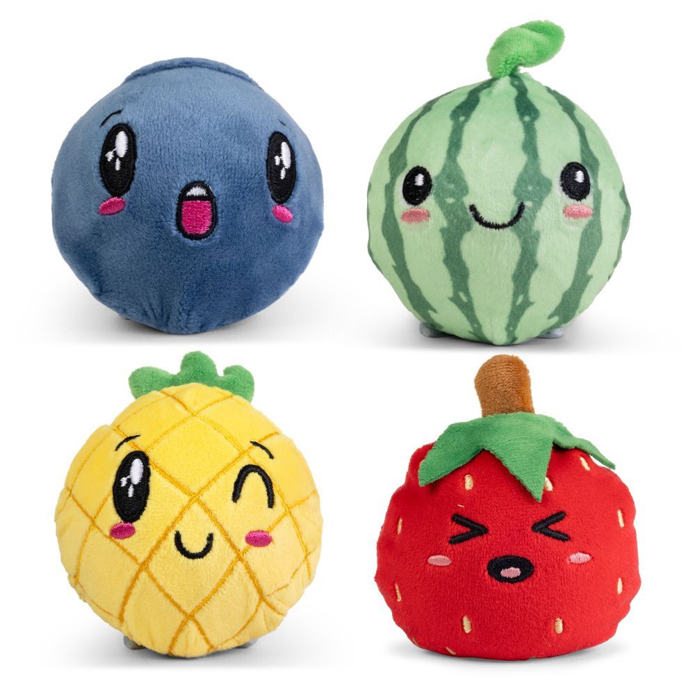 Keycraft Fruit Bouncy Plushies Sensory Toys (Choice of 4)