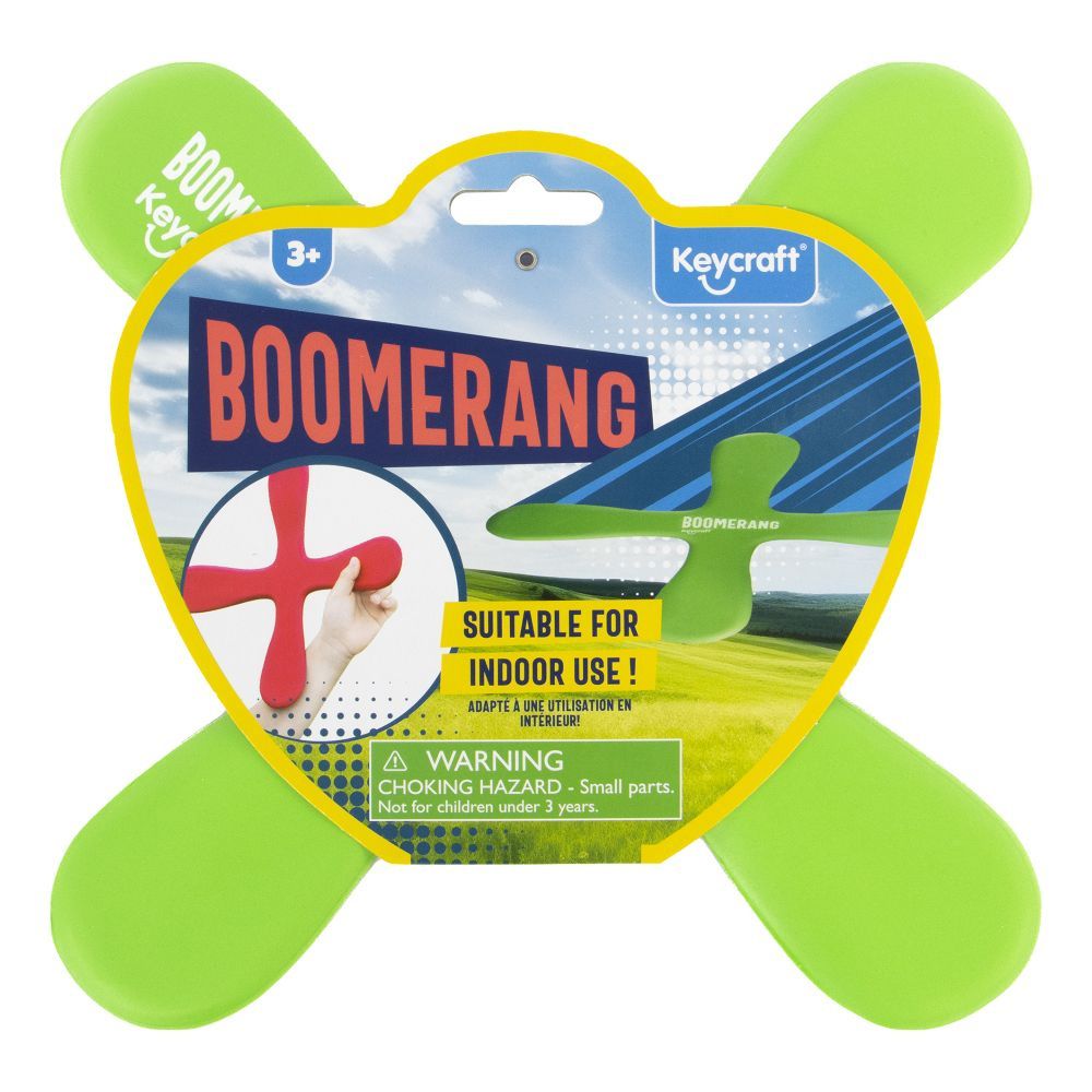 Keycraft Indoor Boomerang (Choice of 3)