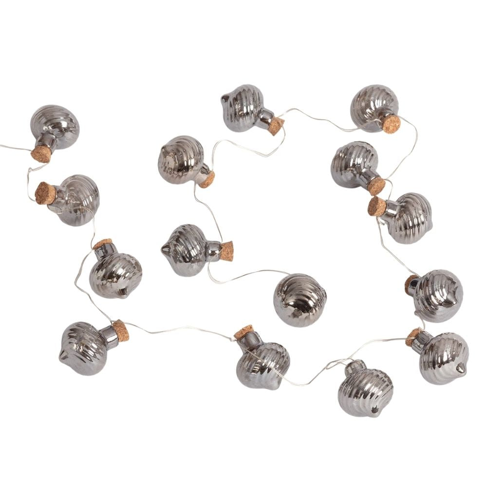 Koopman 2m Onion String Light Garland - Warm White