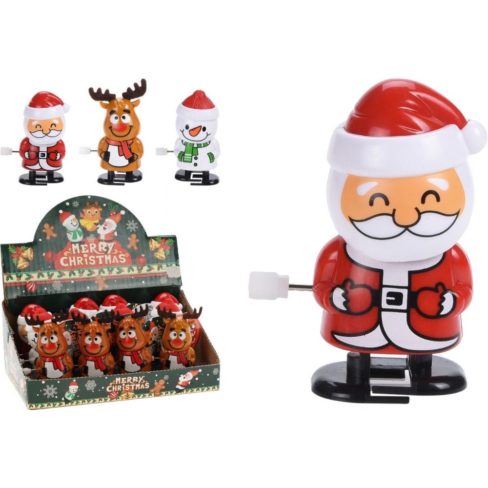 Koopman 6.5cm Christmas Character Wind Up Figure - (Choice of 3)