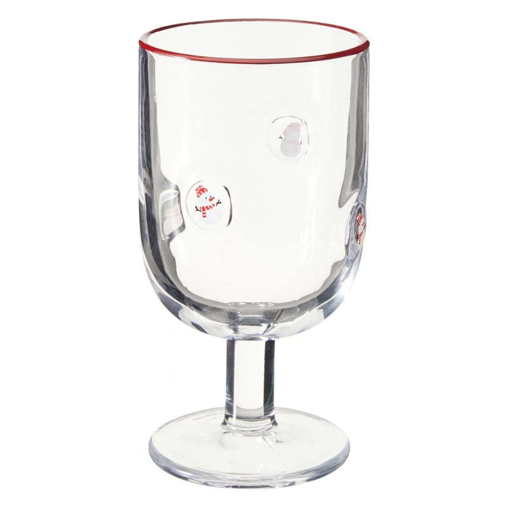 Koopman Christmas Character Glass Wine Glass - (Choice of 4)