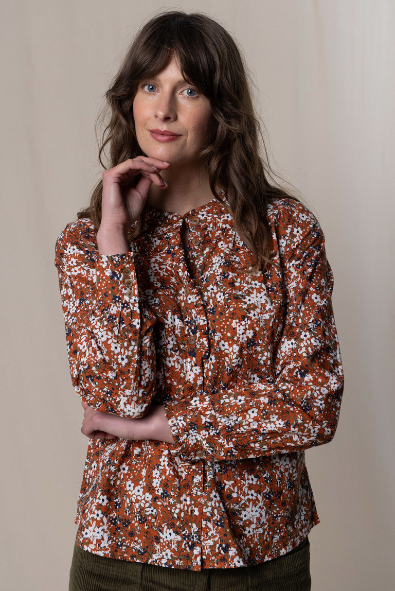 Lily & Me 10 Ginger Rita Frill Connie Shirt