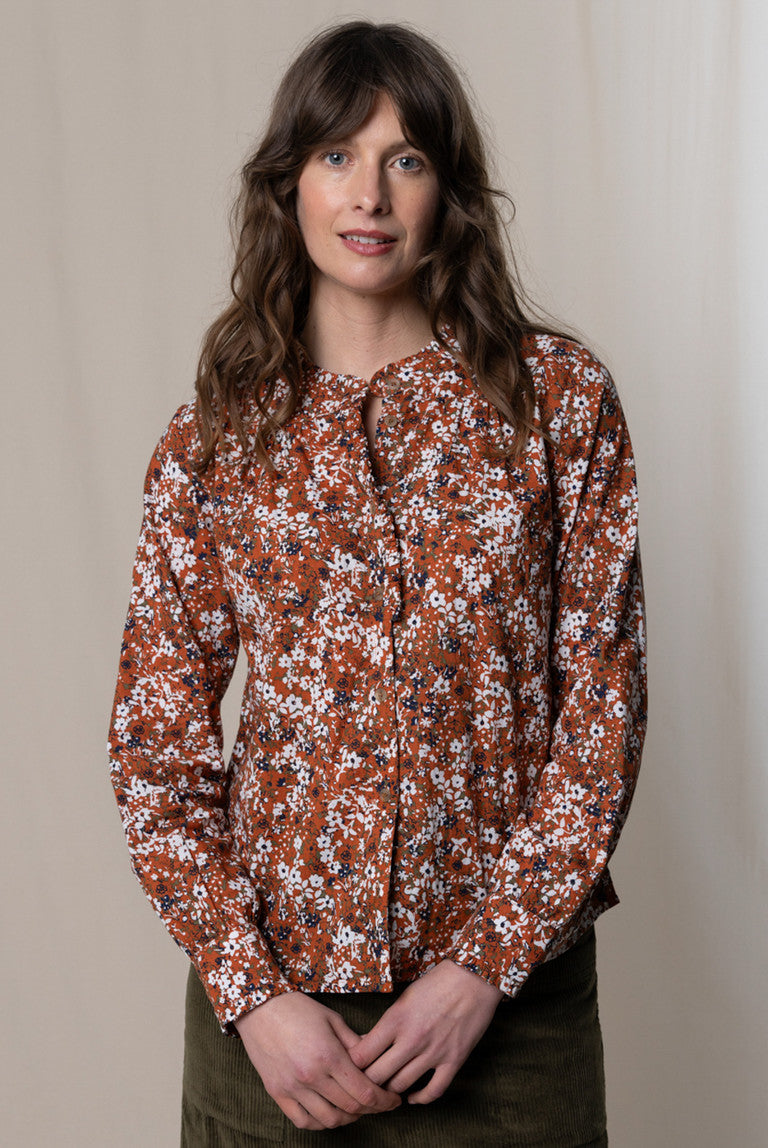 Lily & Me 10 Ginger Rita Frill Connie Shirt