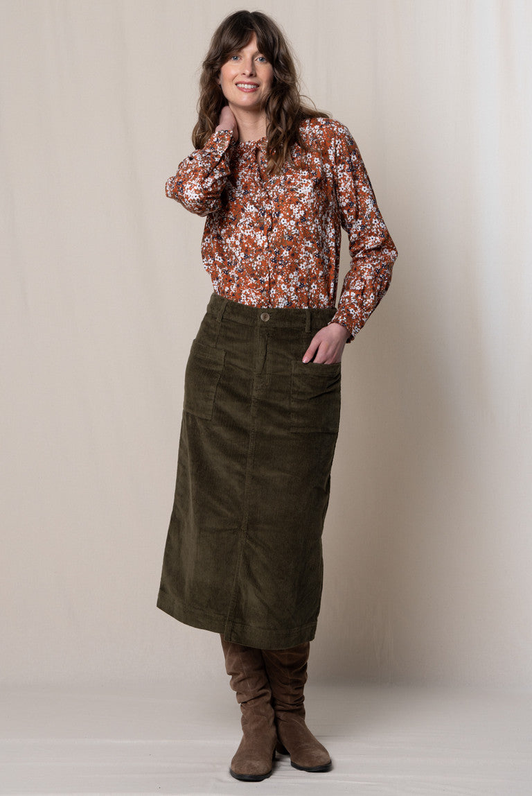 Lily & Me 10 Ginger Rita Frill Connie Shirt