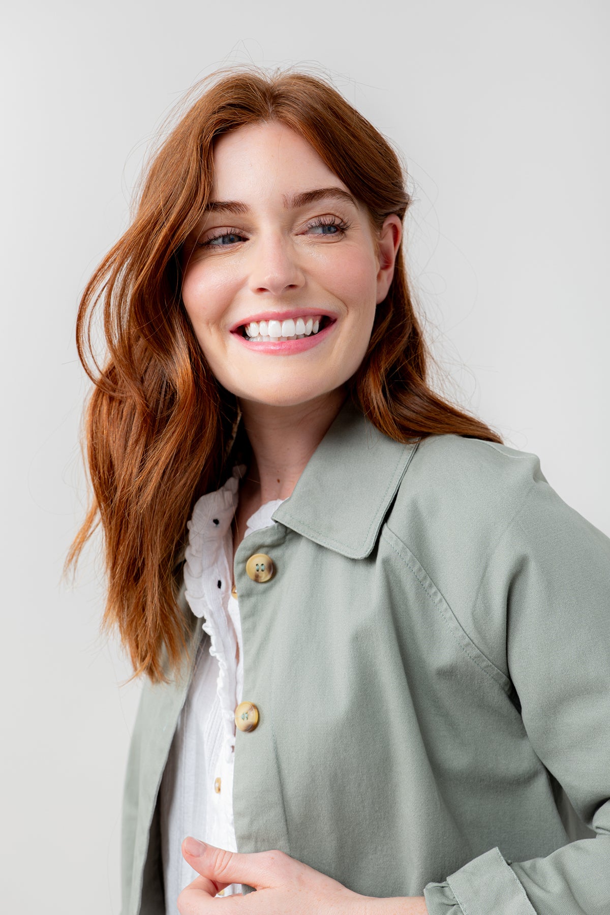 Lily & Me 18 Sage Kynance Twill Jacket - LM25000S