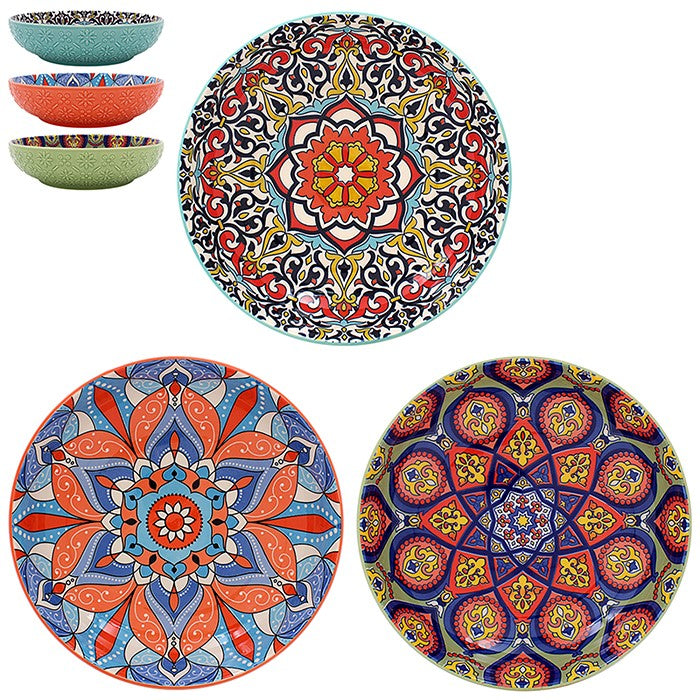 Leser & Pavey 22cm Tuscany Deco Large Bowl - (Choice of 3)