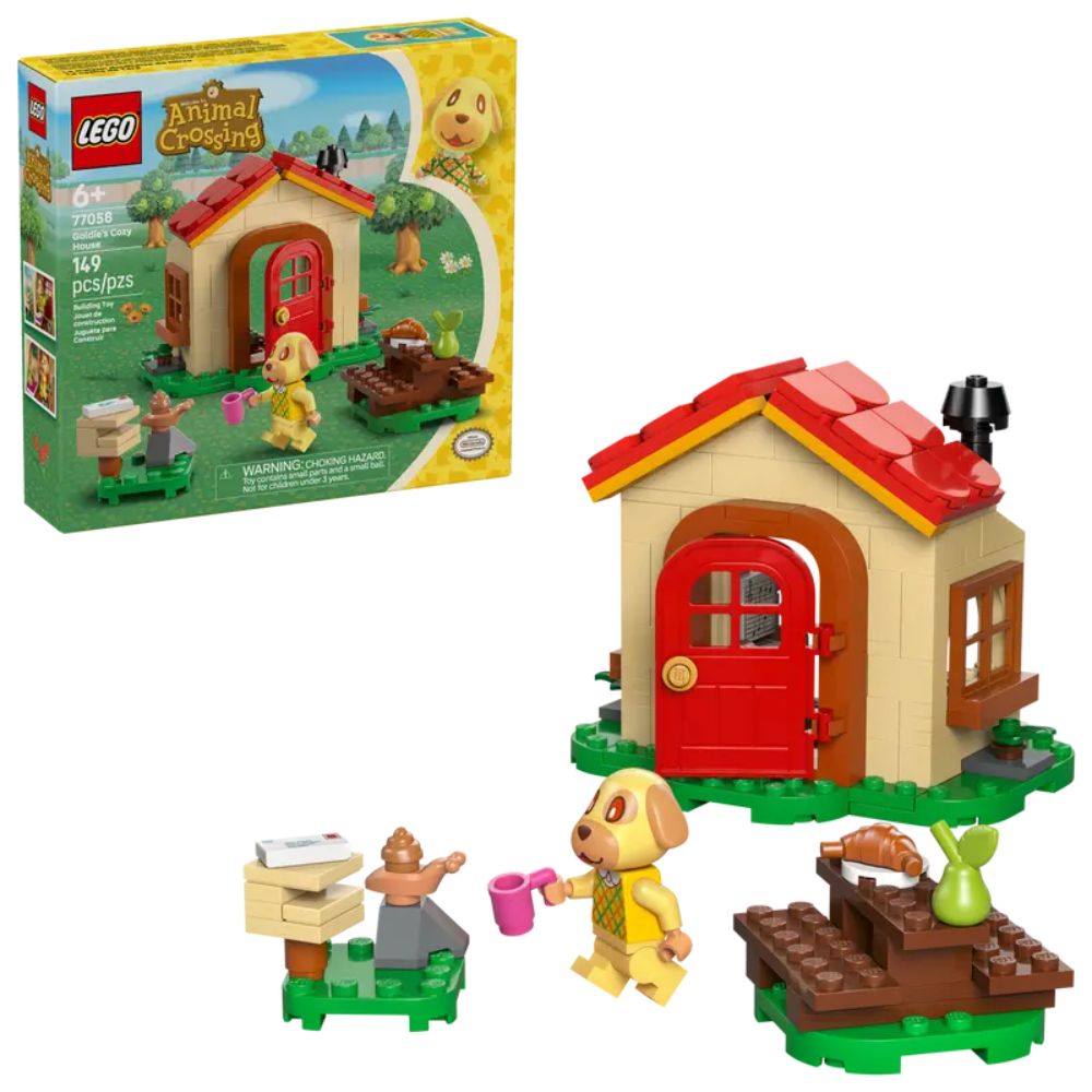 Lego Animal Crossing Goldie's Cosy House
