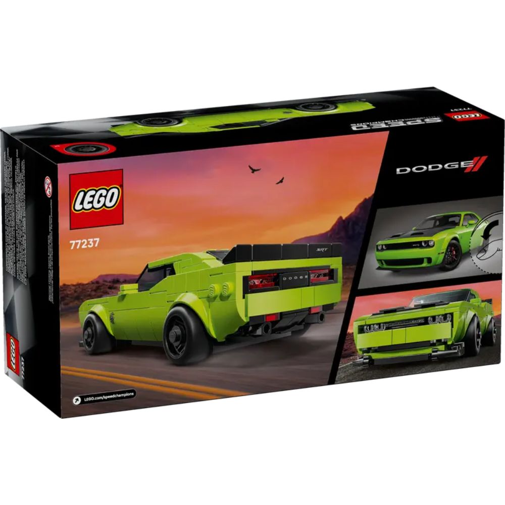 Lego Speed Champions Dodge Challenger SRT Hellcat Sports Car