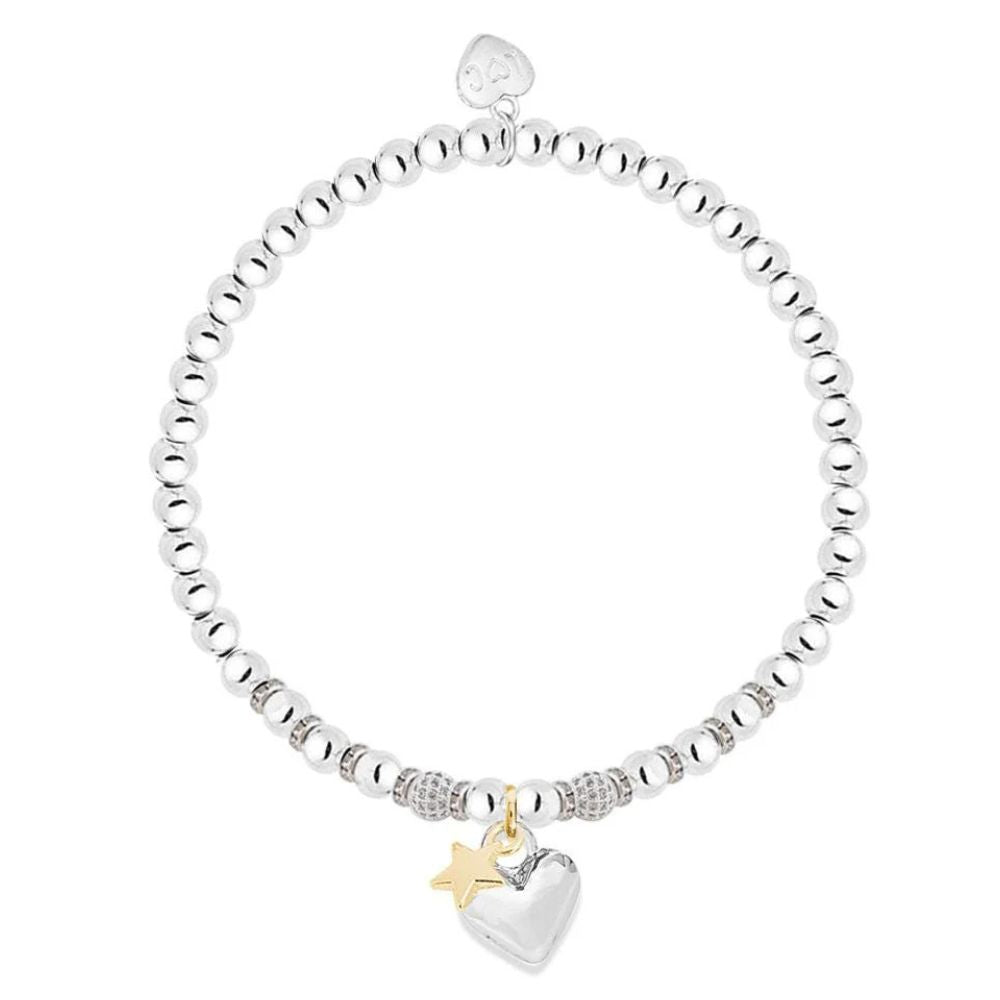 Life Charms Happy Birthday Bracelet - Silver