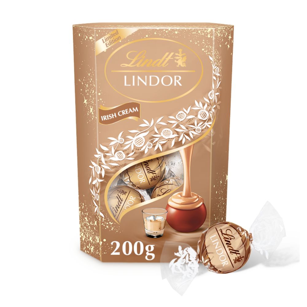 Lindt 200g Lindor Irish Cream Chocolate Truffles
