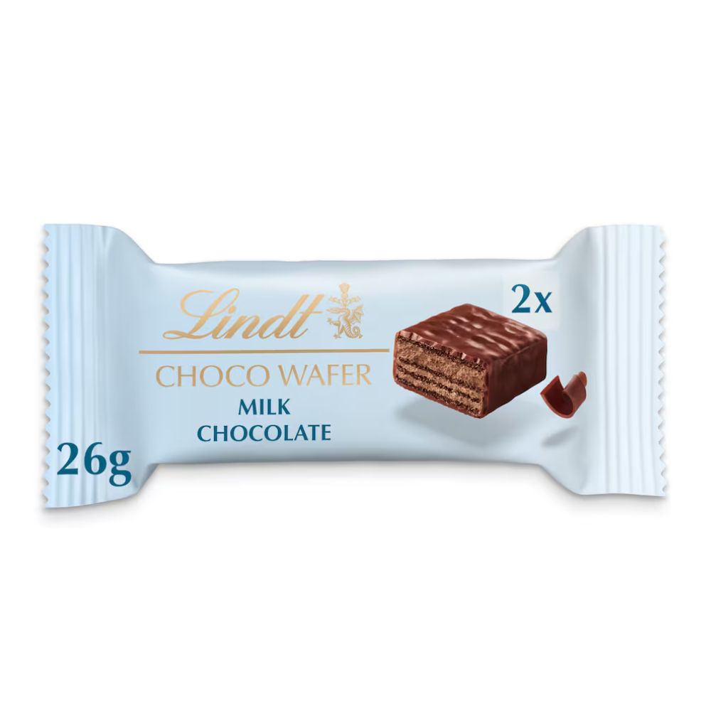 Lindt 26g Milk Chocolate Wafer Bar