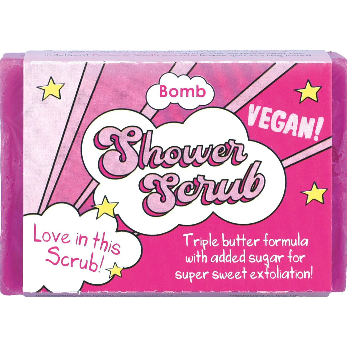 Bomb Cosmetics Love in this Scrub Solid Shower Scrub