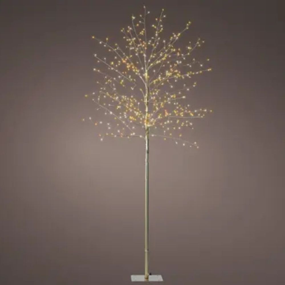 Lumineo 1.5m (5ft) Warm White Micro LED Gold Twig Tree - 501127