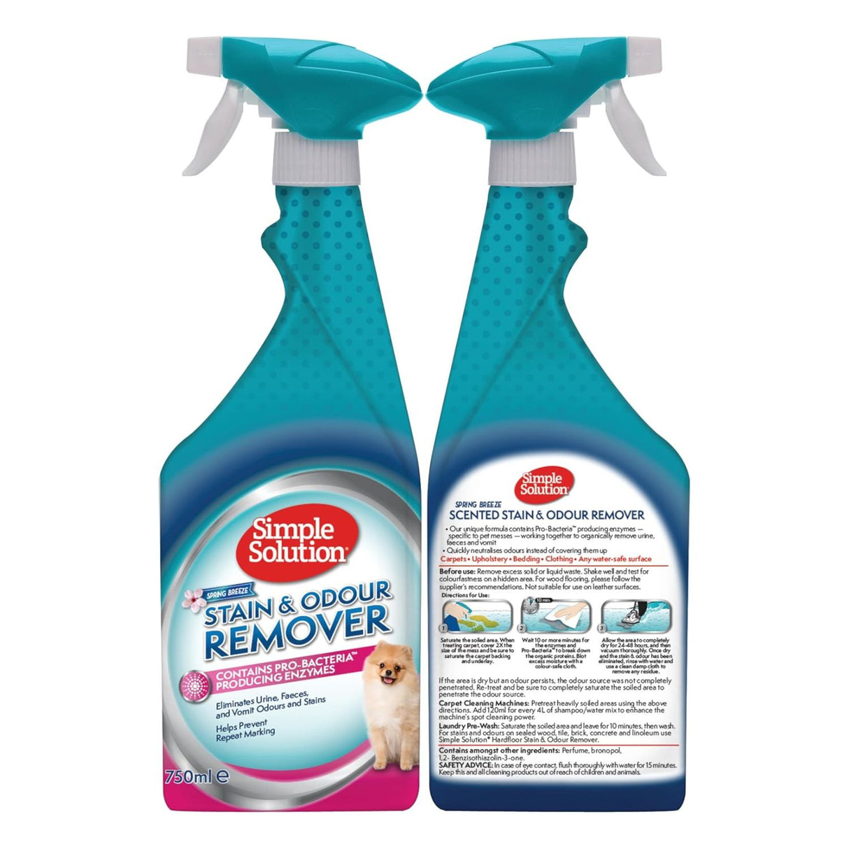 Simple Solution 750ml Sping Breeze Stain & Odour Remover