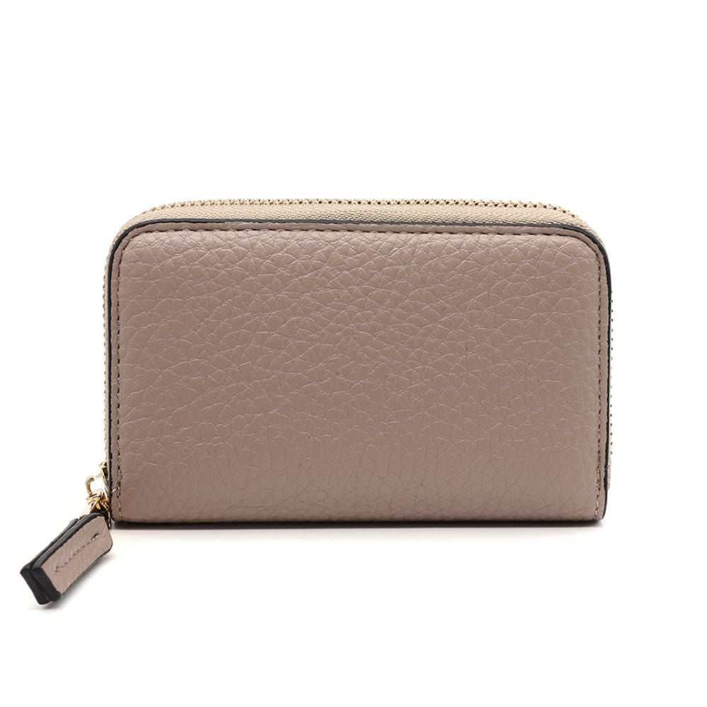 POM Buff Faux Leather Mini Coin Purse