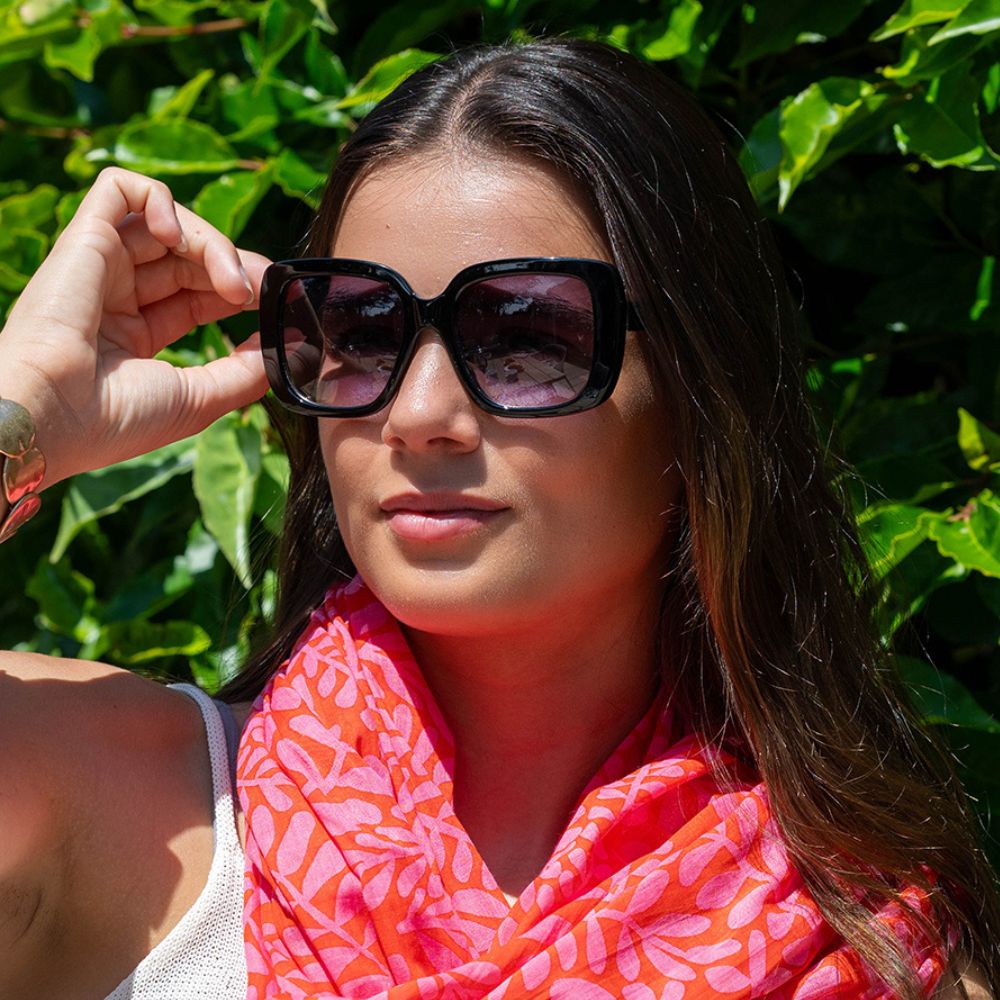 POM Recycled Black Frame Sunglasses