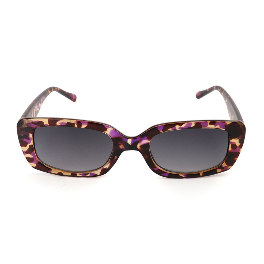 POM Recycled Purple Mix Rectangle Frame Sunglasses