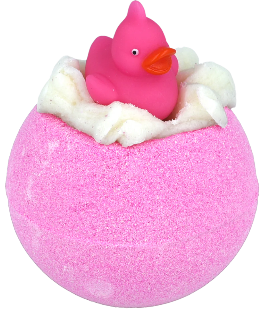 Bomb Cosmetics Pink Ducky Bath Blaster