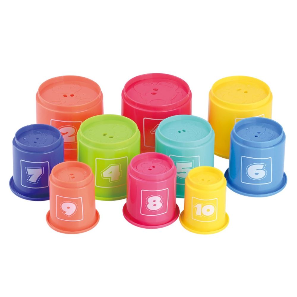 Playgo Animals & Numbers Stacking tower