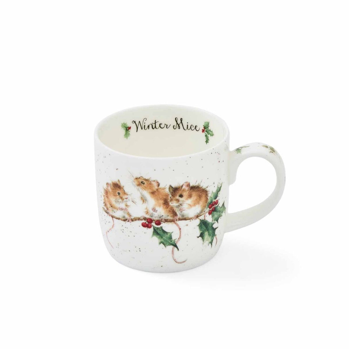 Portmeirion Royal Worcester Winter Mice Mug