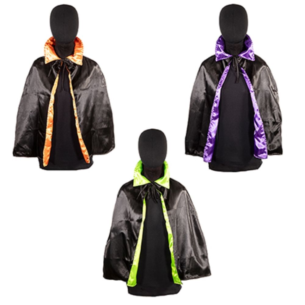 Premier Decorations 68cm Halloween Vampire Dress-Up Cape - (Choice of 3)