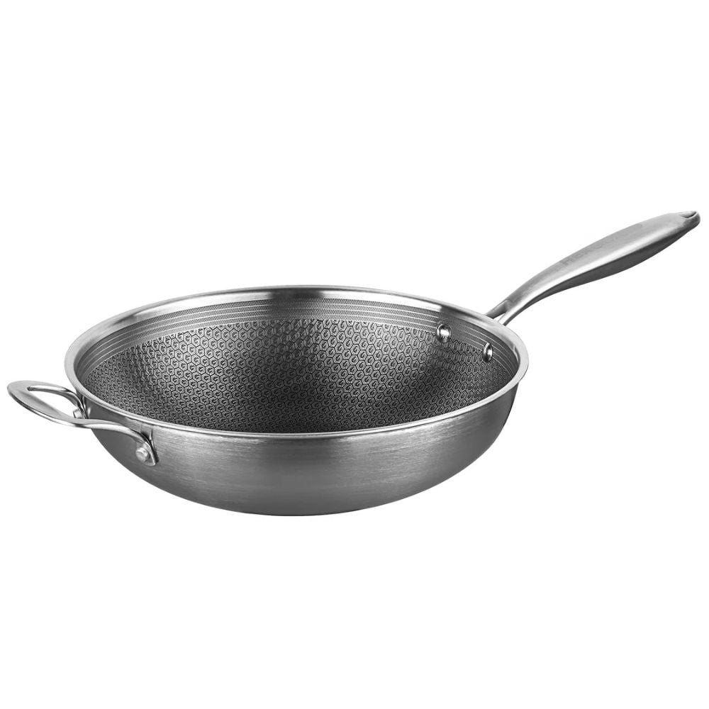 ProChef HexGuard 30cm Wok with Helper Handle