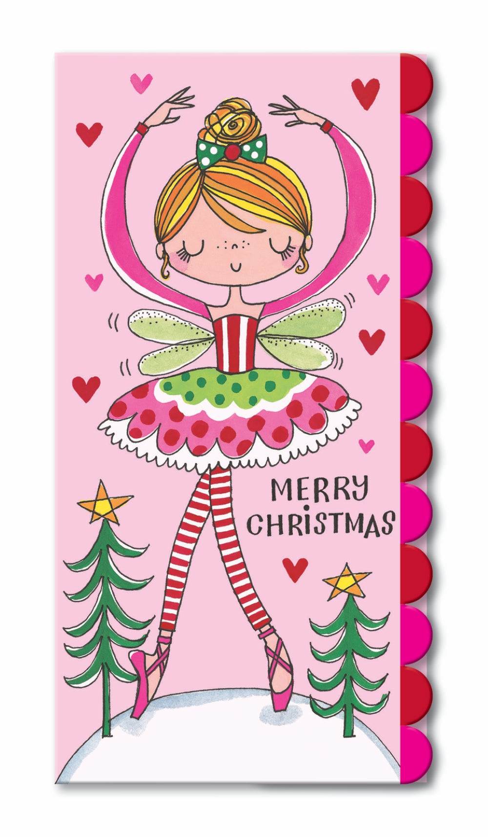 Woodmansterne Ballerina Fairy Christmas Card