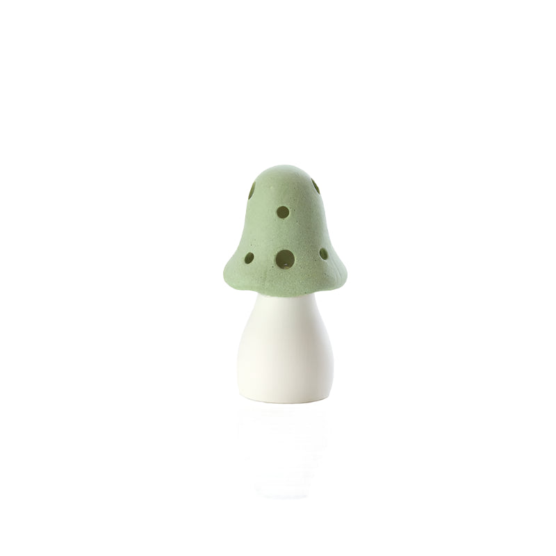 Richard Langs Porcelain Wooden Mushroom LED Light (Choice of 3) - 7LT214